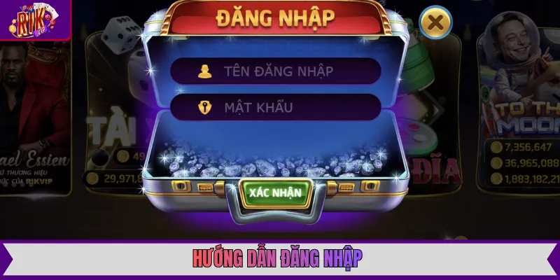 Hướng dẫn đăng nhập với giao diện truy cập hiện đại, bảo mật và thân thiện với người dùng